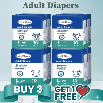 Adult Diapers Buy 3 get 1 Free
